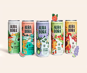 Get Free Herbal and Fruit Infused Sparkling Water from Aura Bora