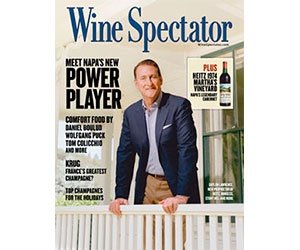 Free 1-Year Subscription to Wine Spectator Magazine