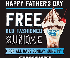 Celebrate Father's Day with Wienerschnitzel - Free Sundae for Dads on June 19th!